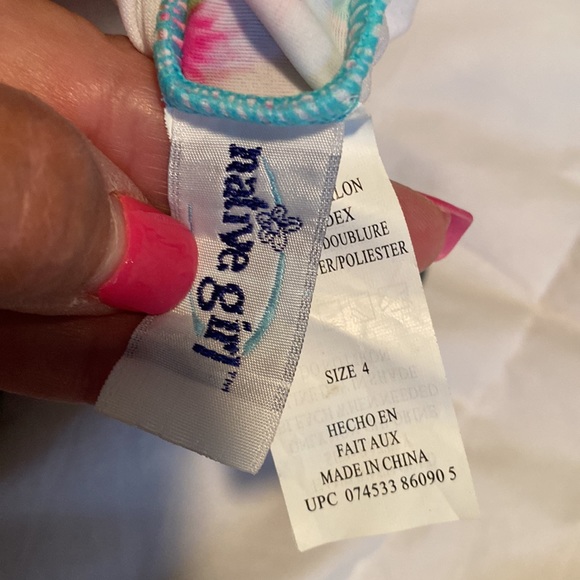 NWT.. Little Girls Swimsuit Size 4 - Picture 5 of 5